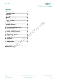 XC7WH14GD Datasheet Page 14