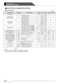 XC8101AA01GR-G Datasheet Page 4