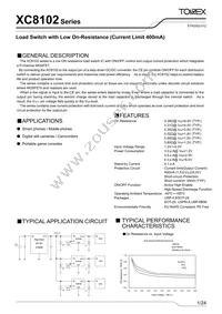 XC8102AA017R-G Datasheet Cover