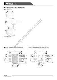 XC8108BD20ER-G Datasheet Page 22