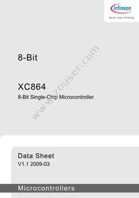 XC864L1FRI5VAAKXUMA1 Datasheet Page 3