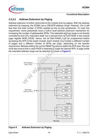 XC864L1FRI5VAAKXUMA1 Datasheet Page 22