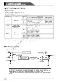 XC9111C331MR-G Datasheet Page 4