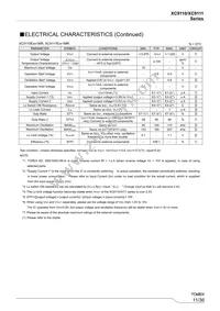 XC9111C331MR-G Datasheet Page 11