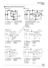 XC9111C331MR-G Datasheet Page 15