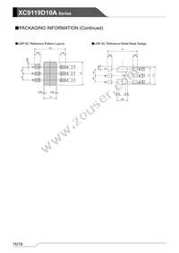 XC9119D10AER-G Datasheet Page 16