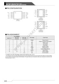 XC9129B45CDR-G Datasheet Page 4