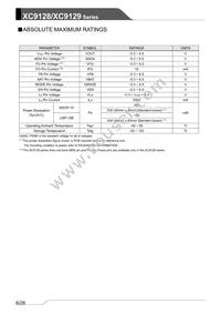 XC9129B45CDR-G Datasheet Page 6