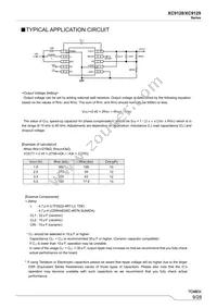 XC9129B45CDR-G Datasheet Page 9