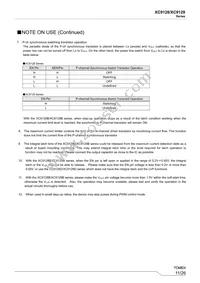 XC9129D45CDR-G Datasheet Page 11
