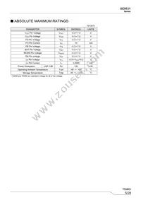 XC9131H05CDR-G Datasheet Page 5