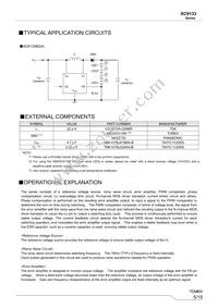 XC9133B02AMR-G Datasheet Page 5