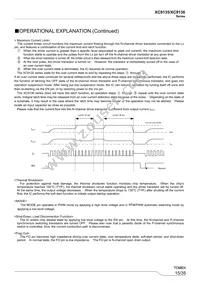 XC9136N50CDR-G Datasheet Page 15
