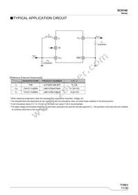 XC9140C5024R-G Datasheet Page 11