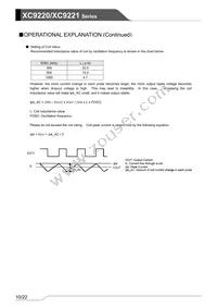 XC9221A09AMR-G Datasheet Page 10