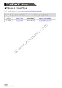 XC9223B082DR-G Datasheet Page 22