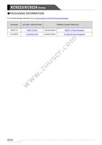 XC9224B082AR-G Datasheet Page 22