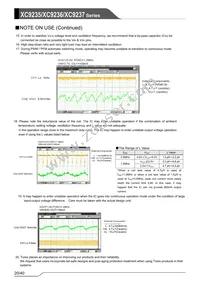 XC9235G40D4R-G Datasheet Page 20