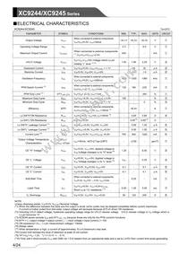 XC9245A40C7R-G Datasheet Page 4