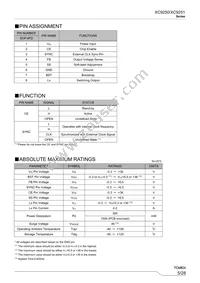 XC9251B085QR-G Datasheet Page 5