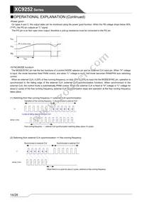 XC9252B08AVR-G Datasheet Page 14
