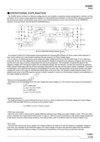 XC9262B36D1R-G Datasheet Page 11