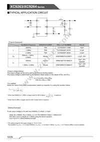 XC9264B75DMR-G Datasheet Page 10