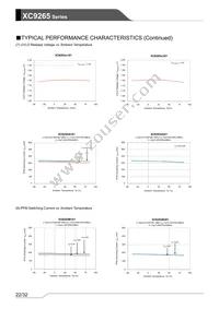 XC9265D4014R-G Datasheet Page 22