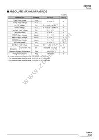 XC9266B06DZR-G Datasheet Page 5