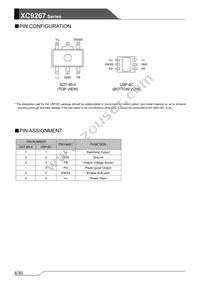 XC9267B75DPR-G Datasheet Page 4