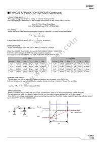 XC9267B75DPR-G Datasheet Page 11