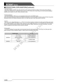 XC9267B75DPR-G Datasheet Page 14