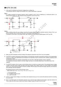 XC9267B75DPR-G Datasheet Page 15