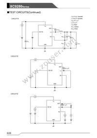 XC9280A75CYR-G Datasheet Page 8