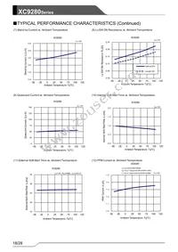 XC9280A75CYR-G Datasheet Page 18