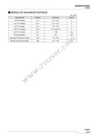 XC9302A603MR-G Datasheet Page 3
