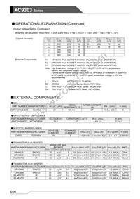XC9303B093KR-G Datasheet Page 6