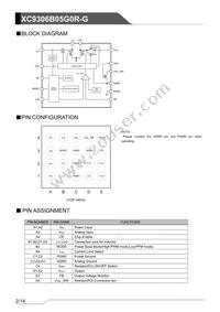 XC9306B05G0R-G Datasheet Page 2