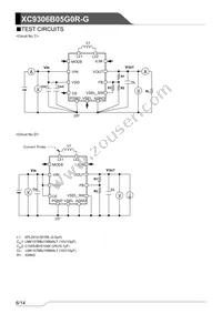 XC9306B05G0R-G Datasheet Page 6