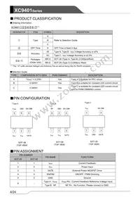 XC9401C60CSR-G Datasheet Page 4