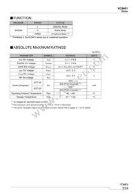 XC9401C60CSR-G Datasheet Page 5