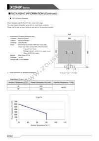 XC9401C60CSR-G Datasheet Page 22