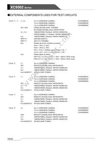 XC9502B095AR-G Datasheet Page 10