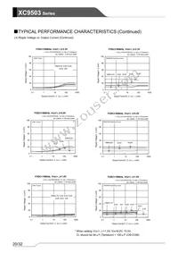 XC9503B095AR-G Datasheet Page 20