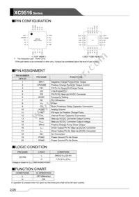 XC9516A21AZR-G Datasheet Page 2