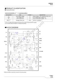 XC9516A21AZR-G Datasheet Page 3