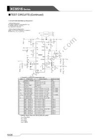 XC9516A21AZR-G Datasheet Page 10