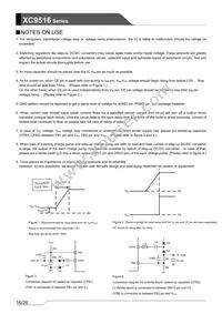 XC9516A21AZR-G Datasheet Page 16