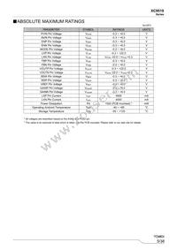 XC9519A12AZR-G Datasheet Page 5