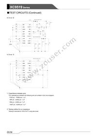 XC9519A12AZR-G Datasheet Page 20